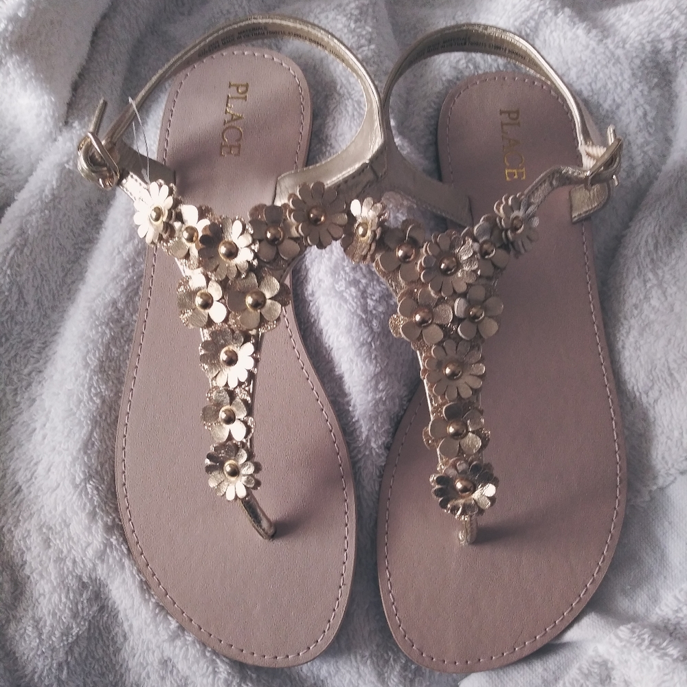 Gold Sandles